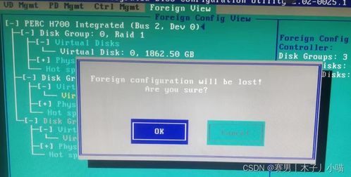 Dell服務(wù)器RAID5磁盤(pán)陣列故障解決 熱備盤(pán)制作與壞盤(pán)替換詳解